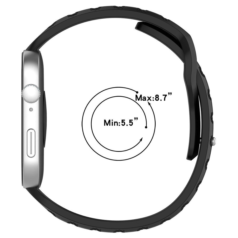 Řemínek Techsuit W050 pro Huawei Watch Fit 5 Pro / Fit 5 / Fit 4 Pro / Fit 4 / Fit 3, fialový