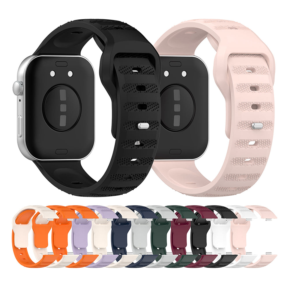 Popruh Techsuit W050 pro Huawei Watch Fit 4 Pro / Fit 4 / Fit 3, Růžový