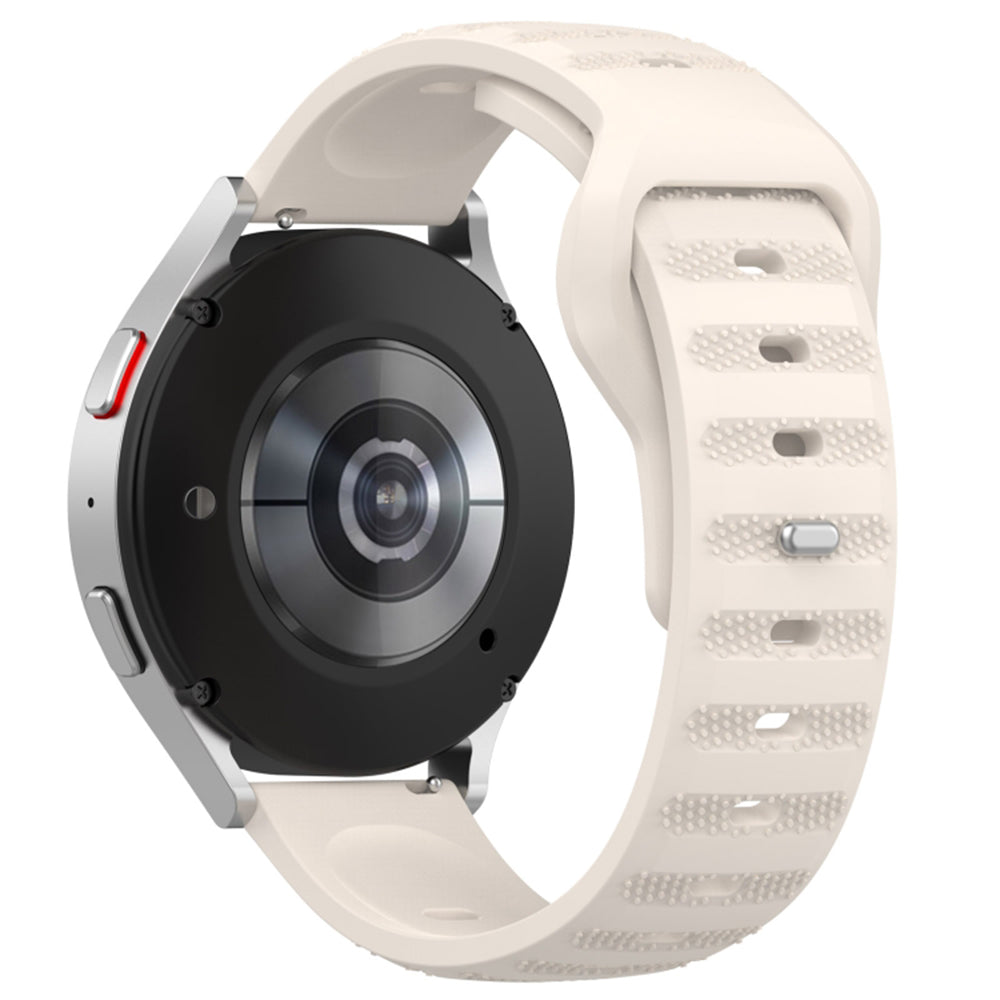 Techsuit W050 pásek pro Huawei Watch / Xiaomi Watch Series, 22mm, Béžová