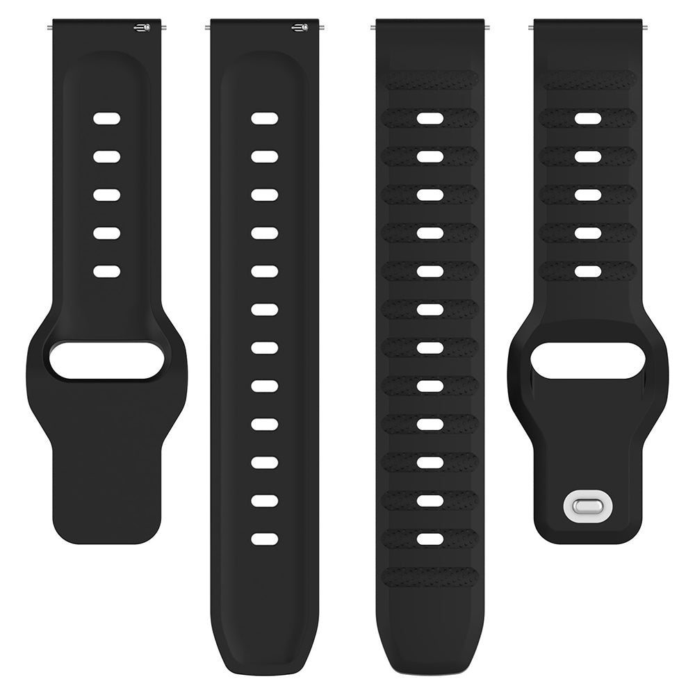 Techsuit W050 pásek pro Huawei Watch / Xiaomi Watch Series, 22mm, Černý