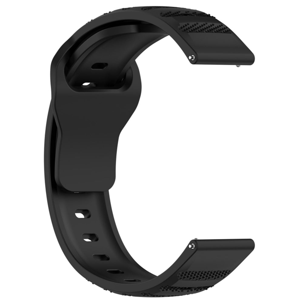 Techsuit W050 pásek pro Huawei Watch / Xiaomi Watch Series, 22mm, Černý