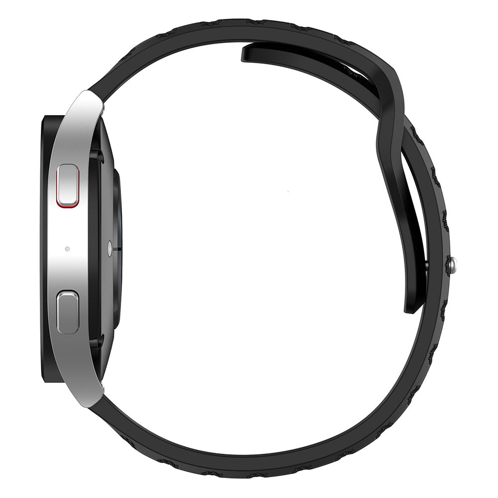 Techsuit W050 pásek pro Huawei Watch / Xiaomi Watch Series, 22mm, Černý