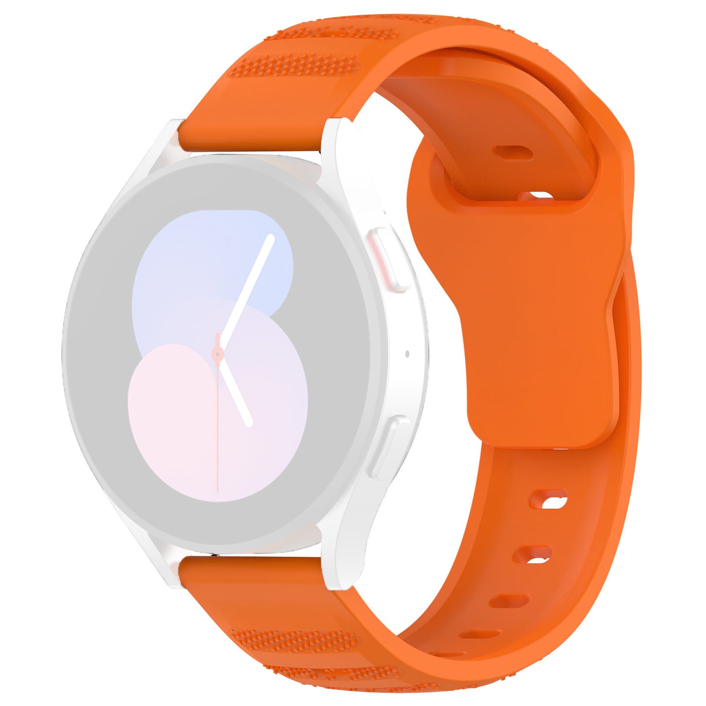 Techsuit W050 pásek pro Huawei Watch / Xiaomi Watch Series, 22mm, Oranžový