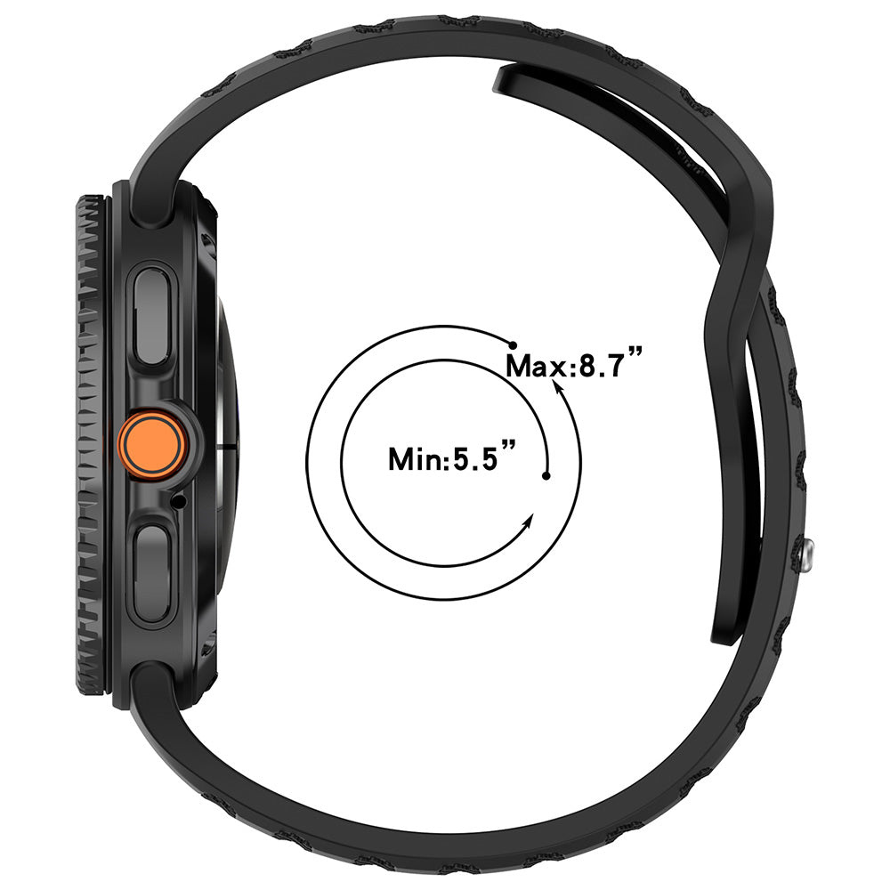 Řemínek Techsuit W050 pro Samsung Galaxy Watch8 / Watch8 Classic Series, modrý