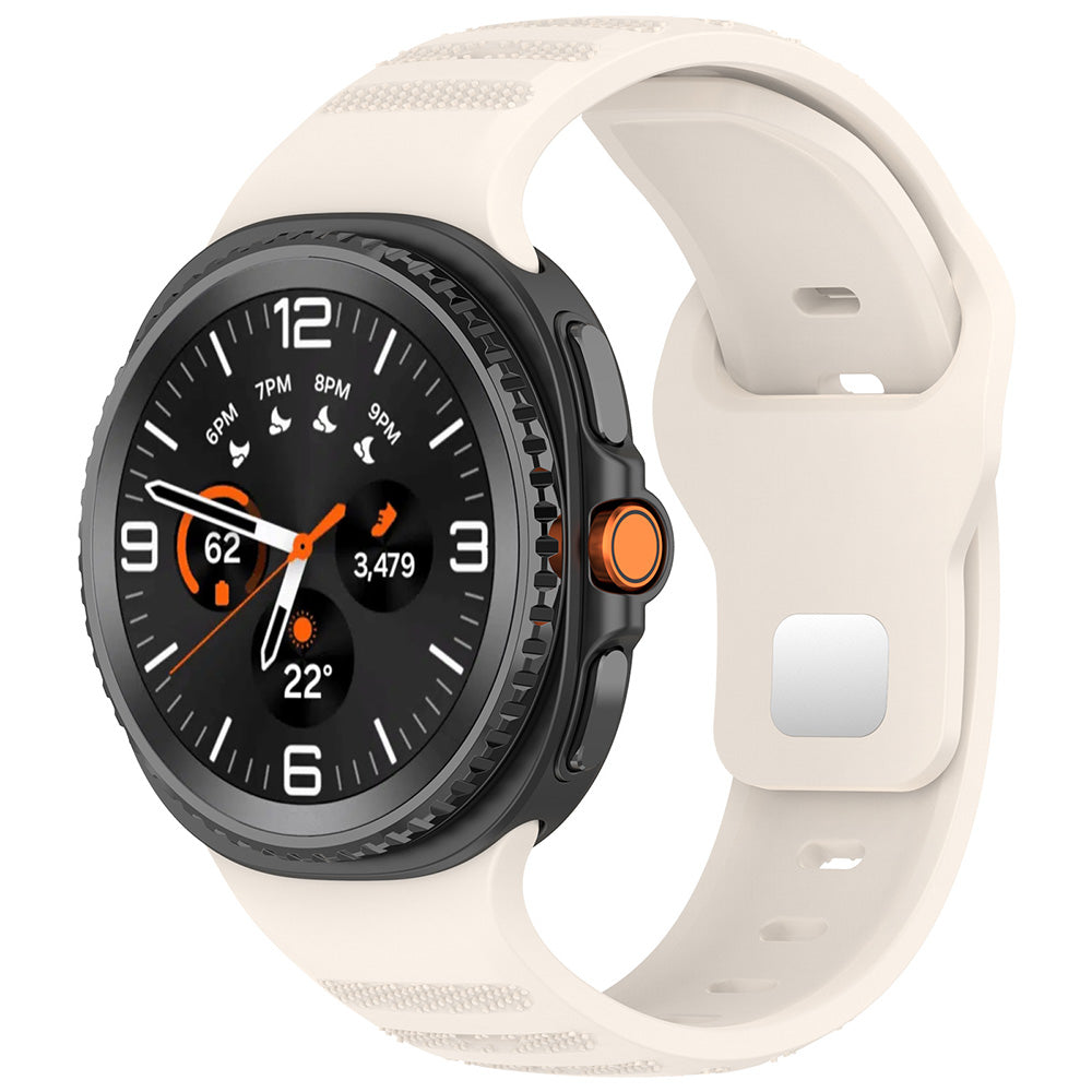 Techsuit W050 řemínek pro Samsung Galaxy Watch 8 Classic / Watch8 44mm / Watch 8 40mm, béžový