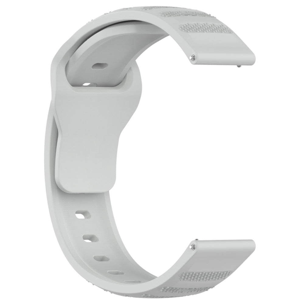 Techsuit W050 řemínek pro Samsung Galaxy Watch / Huawei Watch Series, 20mm, šedý