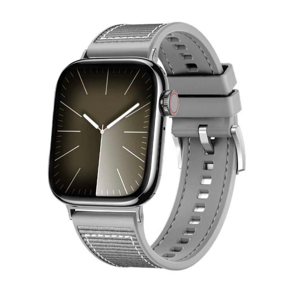 Techsuit W051 řemínek pro Apple Watch 49mm / 46mm / 45mm / 44mm / 42mm Series, šedý
