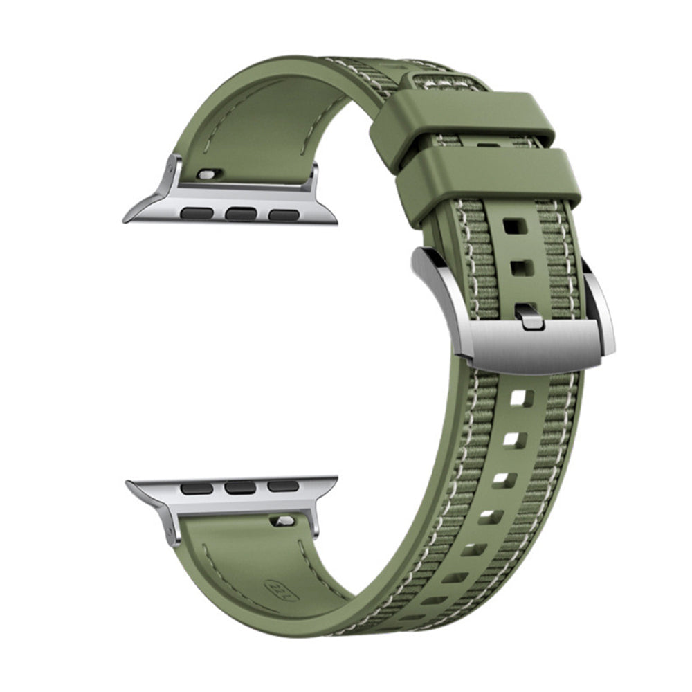 Techsuit W051 řemínek pro Apple Watch 49mm / 46mm / 45mm / 44mm / 42mm Series, zelený