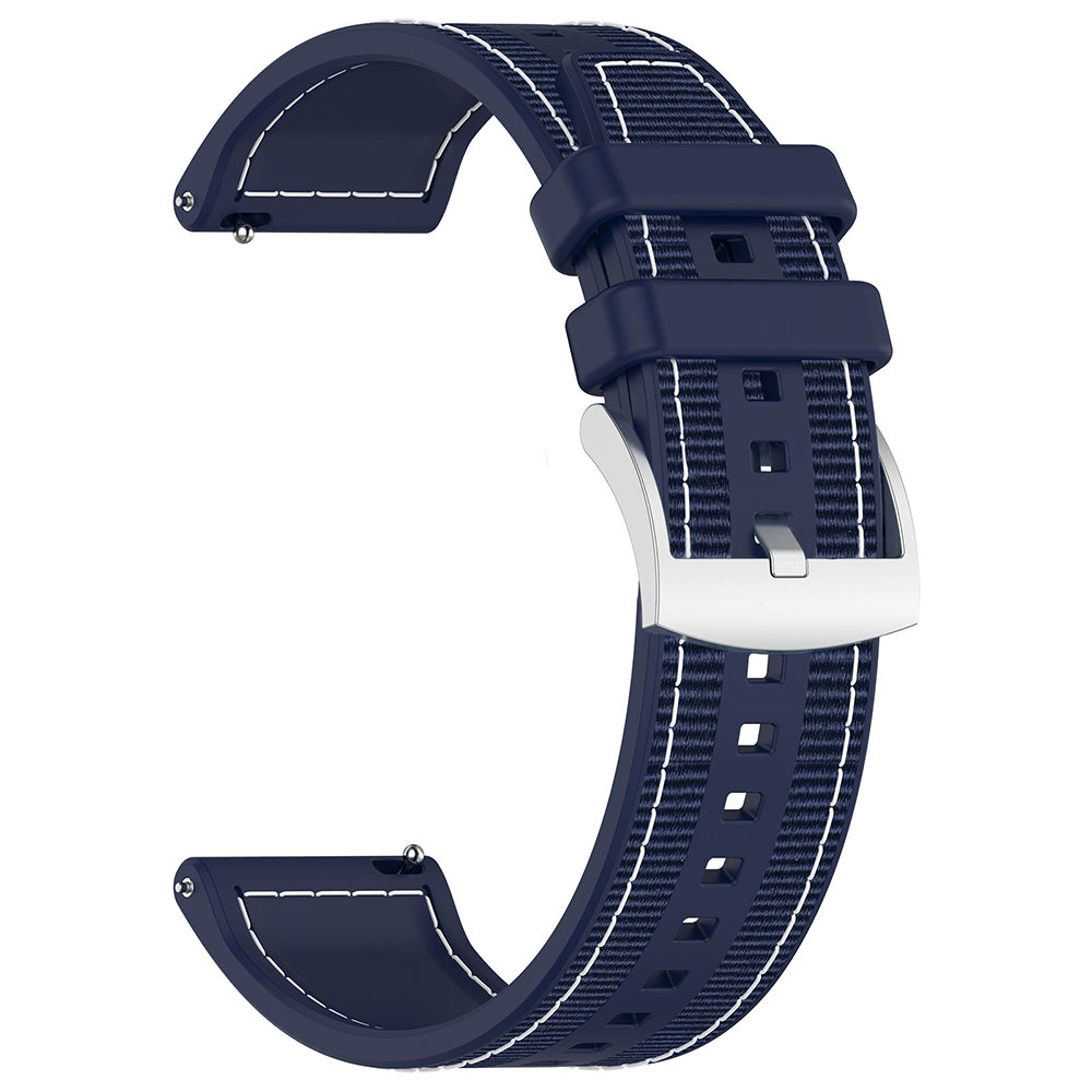Techsuit W051 řemínek pro Huawei Watch / Xiaomi Watch Series, 22mm, Tmavě modrá