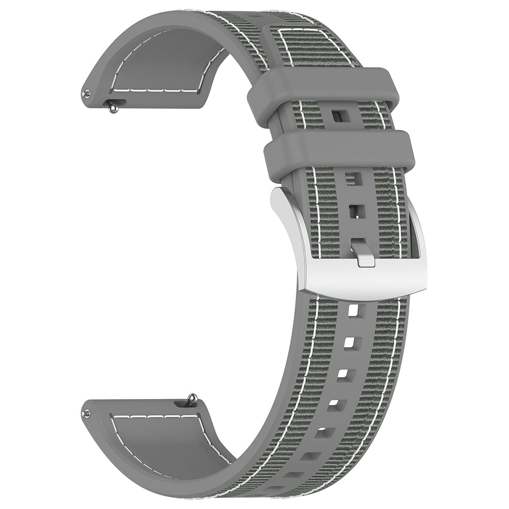 Techsuit W051 řemínek pro Huawei Watch / Xiaomi Watch Series, 22mm, šedý