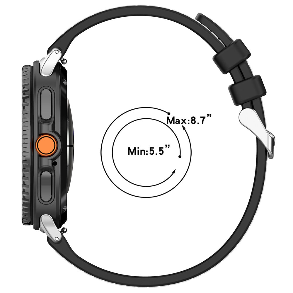 Techsuit W051 Strap for Samsung Galaxy Watch8 / Watch8 Classic Series, Dark Blue