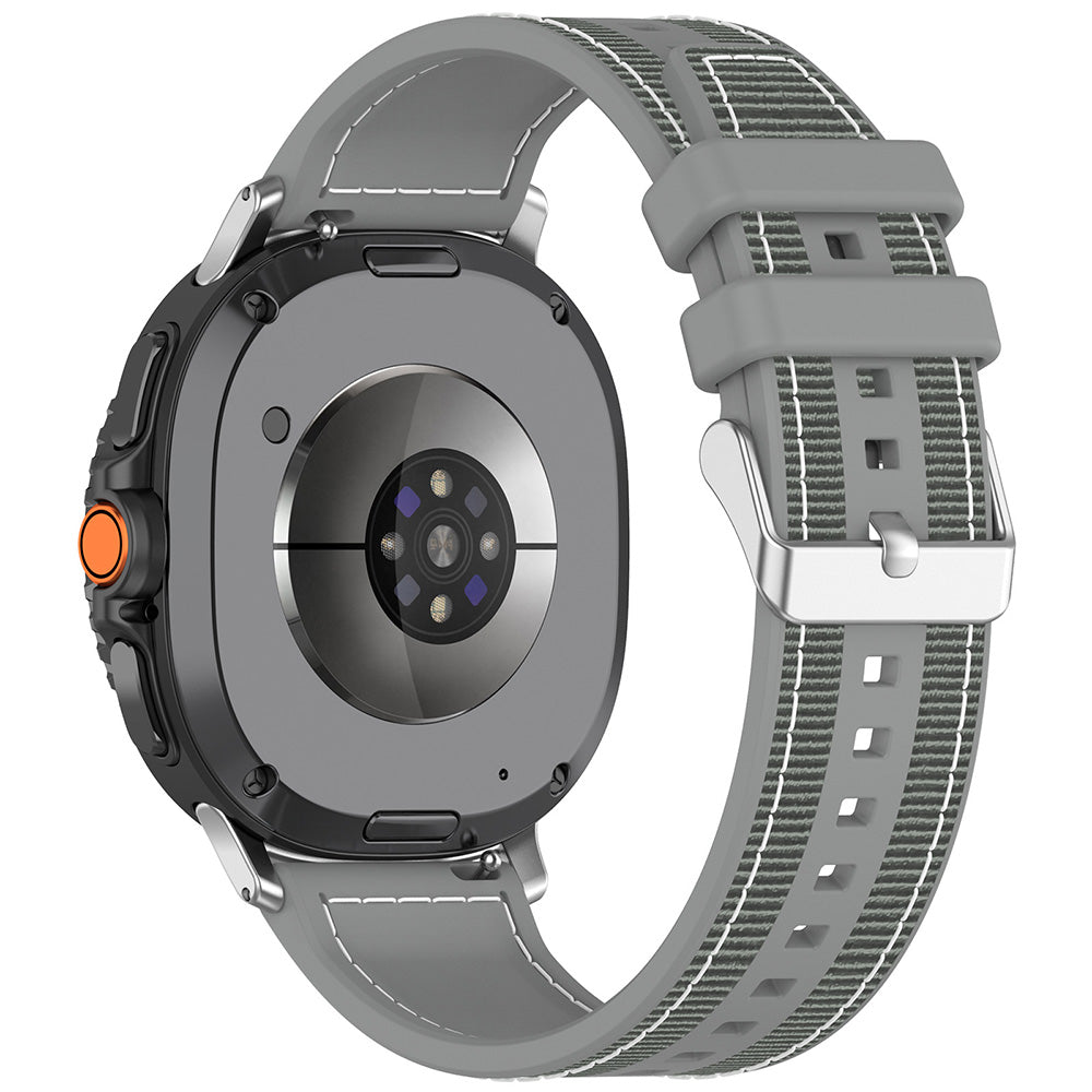 Řemínek Techsuit W051 pro Samsung Galaxy Watch8 / Watch8 Classic Series, šedý