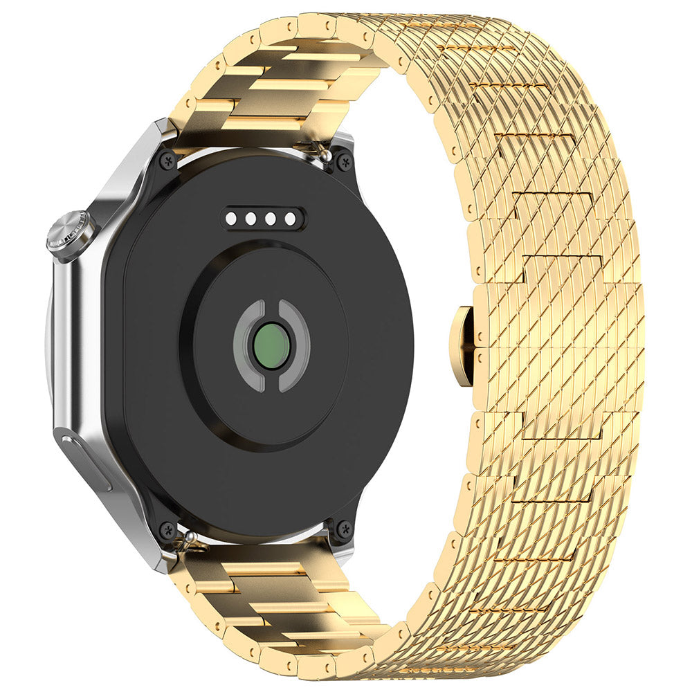 Techsuit W052 pásek pro Huawei Watch / Xiaomi Watch Series, 22mm, Zlatý