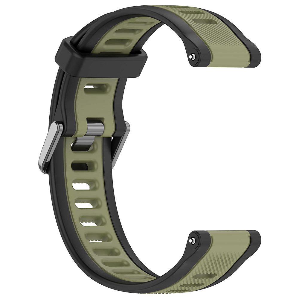 Pásek Techsuit W053 pro Huawei Watch / Xiaomi Watch Series, 22mm, Khaki