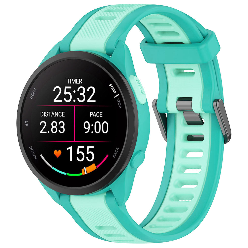 Techsuit W053 pásek pro Samsung Galaxy Watch / Huawei Watch Series, 20mm, tyrkysový.