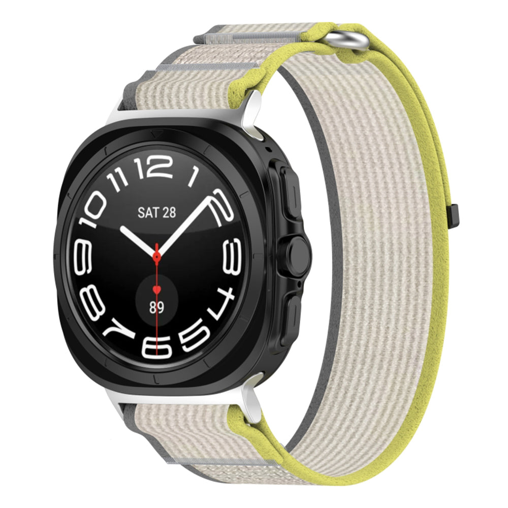Techsuit W054 pásek pro Samsung Galaxy Watch Ultra, Žlutě šedý