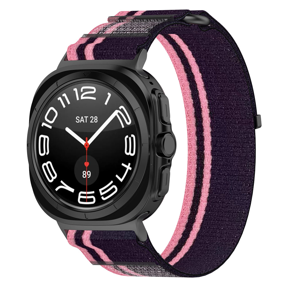 Pásek Techsuit W054 pro Samsung Galaxy Watch Ultra, Růžovo-Černý