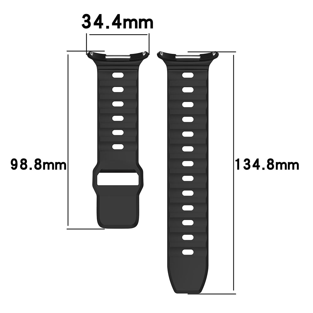Techsuit W055 pásek pro Samsung Galaxy Watch Ultra, šedý