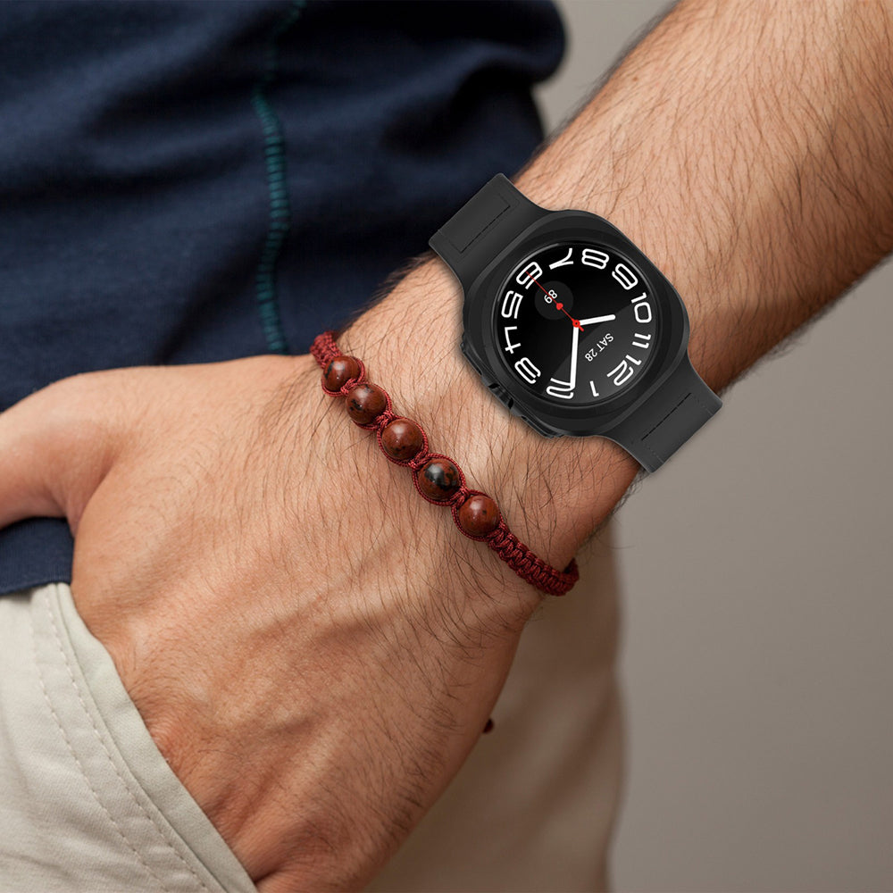 Techsuit W056 pásek pro Samsung Galaxy Watch Ultra, černý