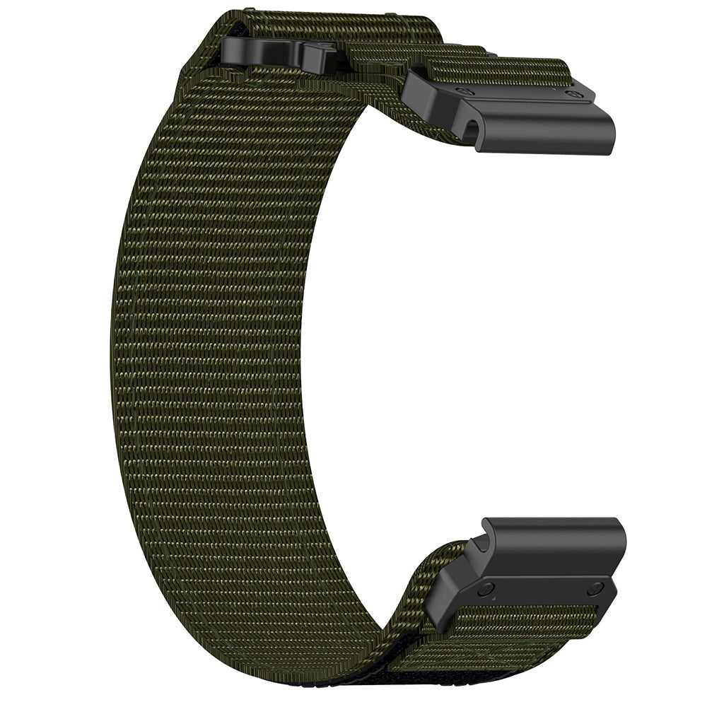 Techsuit W057 pásek pro Garmin Instinct / Approach / Fenix Watch Series, 20mm, zelený