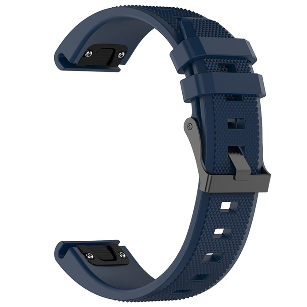 Řemínek Techsuit W058 pro Garmin Instinct / Approach / Fenix Watch Series, 20mm, Námořnická modř