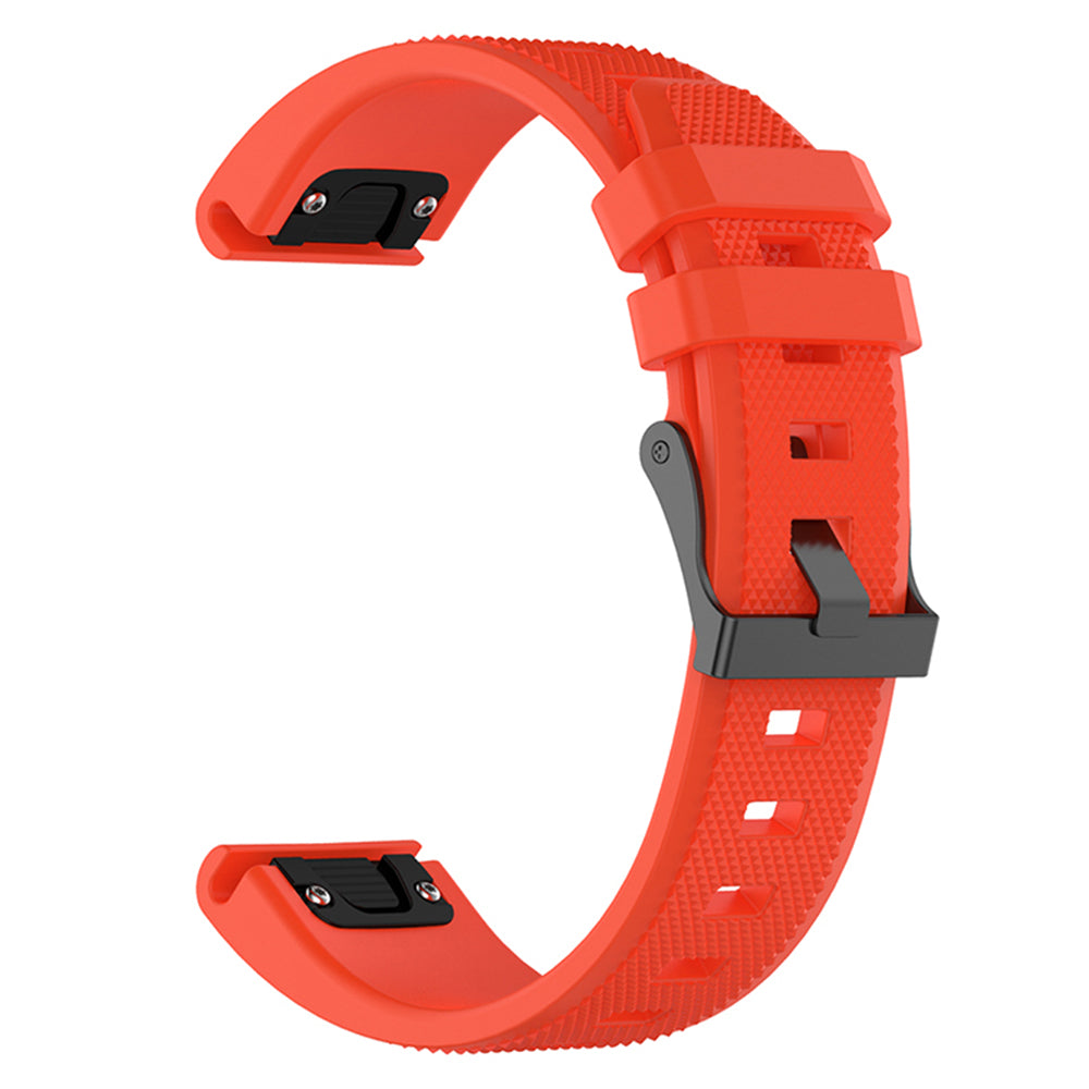 Řemínek Techsuit W058 pro Garmin Watch Fenix / Forerunner Series, 22mm, Oranžový