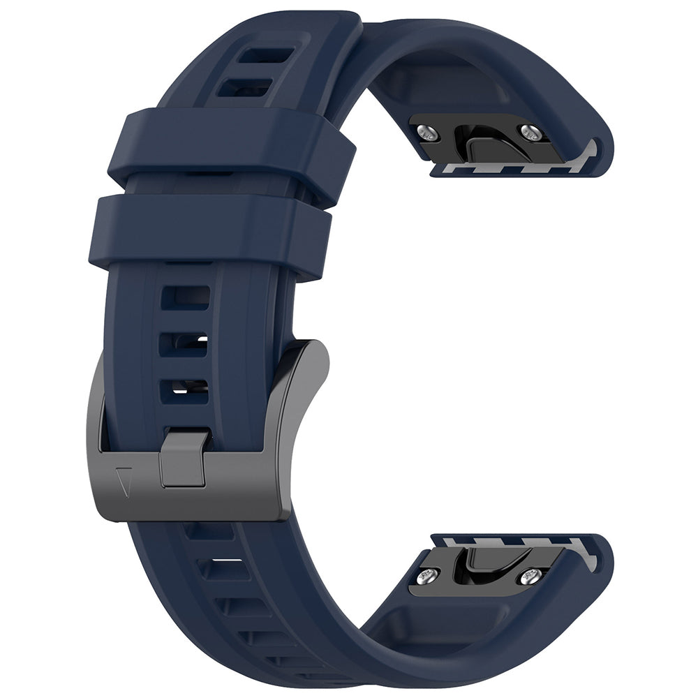 Popruh Techsuit W060 pro Garmin Watch Fenix / Forerunner Series, 22mm, Námořnická modř