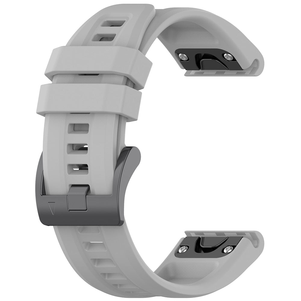 Řemínek Techsuit W060 pro Garmin Watch Fenix / Forerunner Series, 22mm, šedý