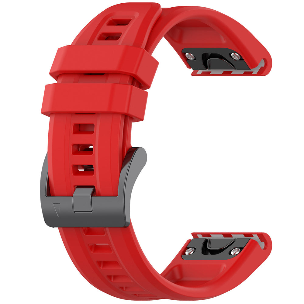 Techsuit W060 pásek pro Garmin Watch Fenix / Forerunner Series, Červená