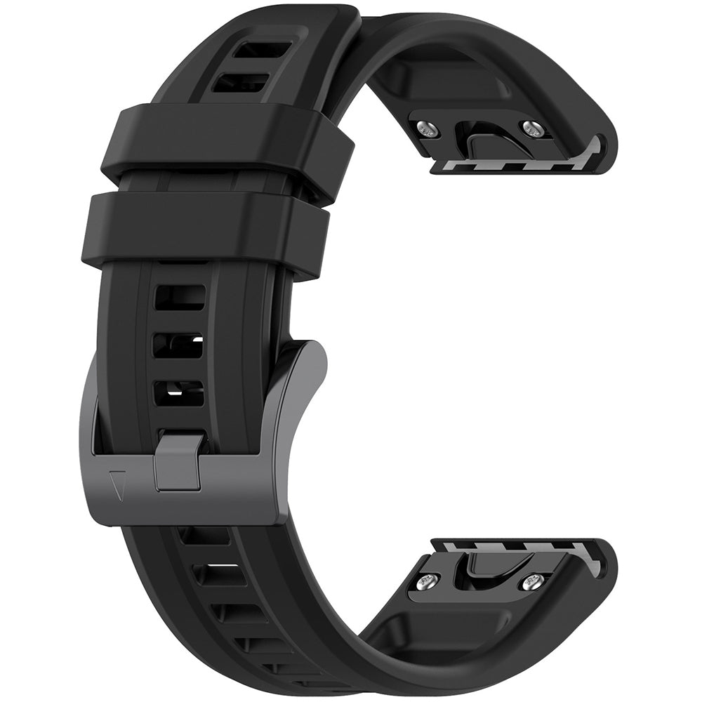 Techsuit W060 pásek pro Garmin Watch Fenix Series, 26mm, černý.