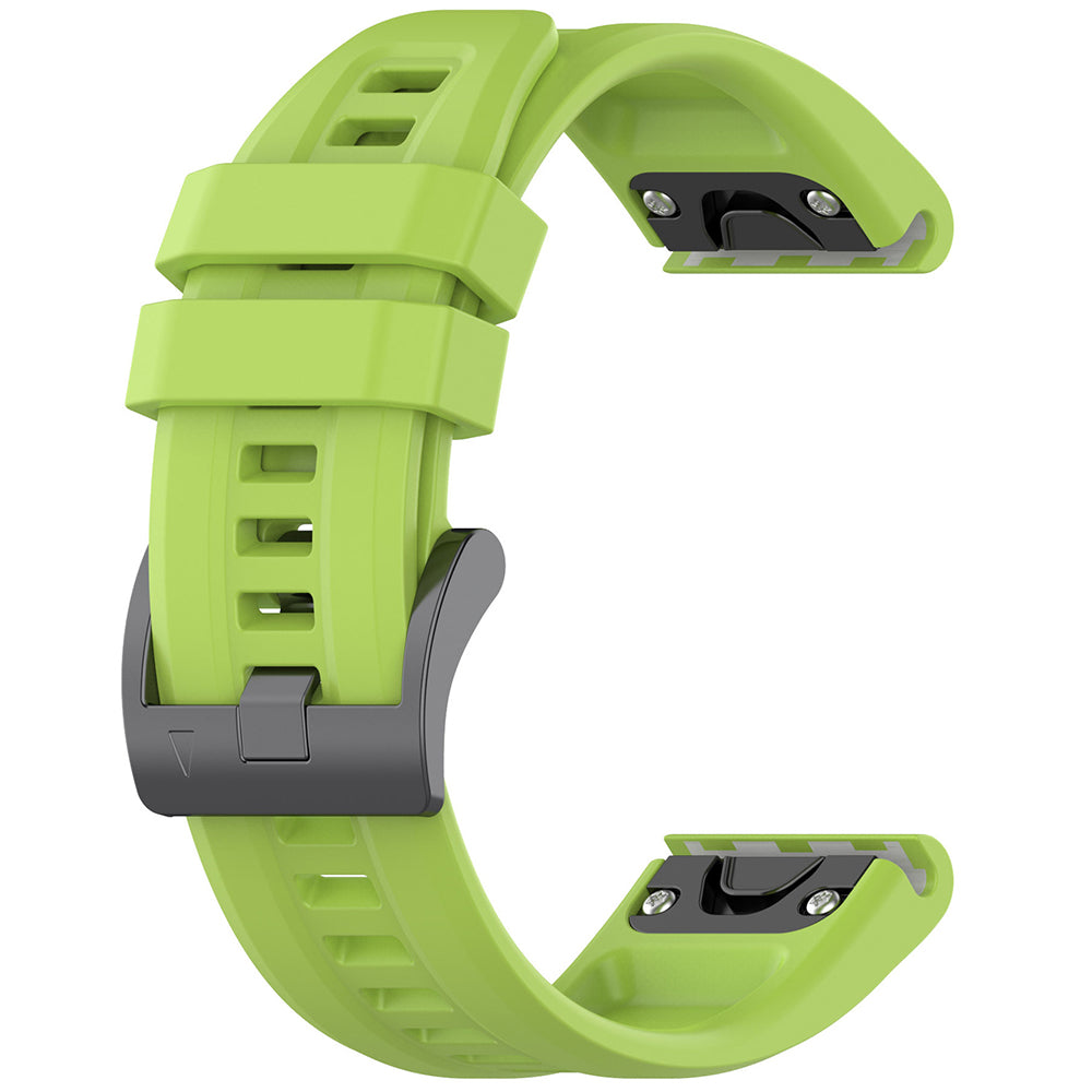 Techsuit W060 pásek pro Garmin Watch Fenix Series, 26mm, Světle zelená
