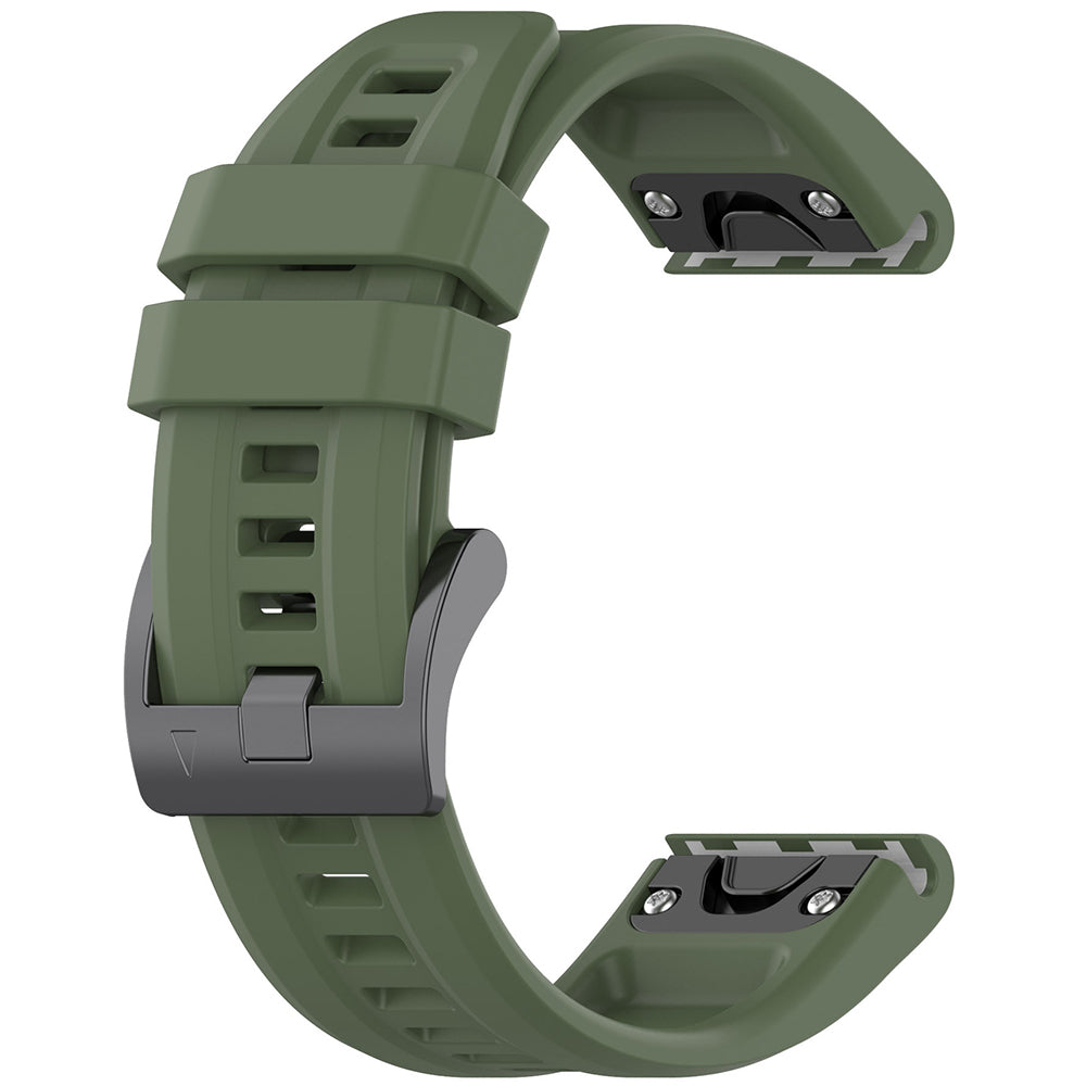 Techsuit W060 pásek pro Garmin Watch Fenix Series, Tmavě zelená