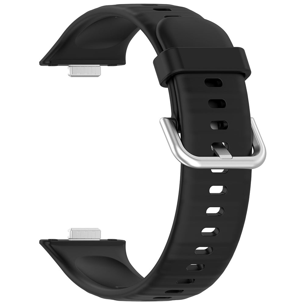 Řemínek Techsuit W061 pro Huawei Watch Fit 4 Pro / Fit 4 / Fit 3, Černý