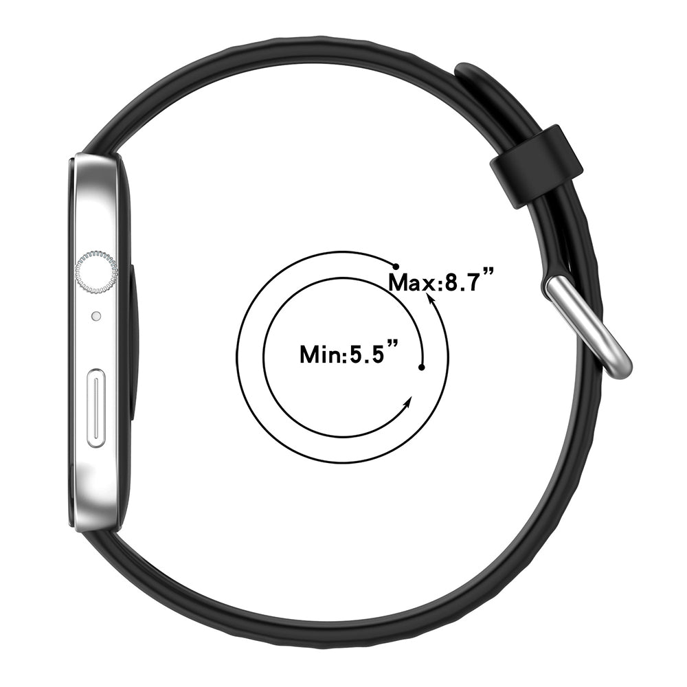 Řemínek Techsuit W061 pro Huawei Watch Fit 4 Pro / Fit 4 / Fit 3, Světle zelený