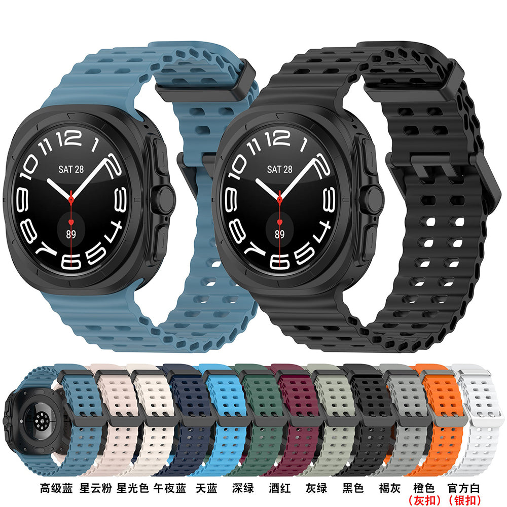 Techsuit W062 pásek pro Samsung Galaxy Watch Ultra, námořnická modř