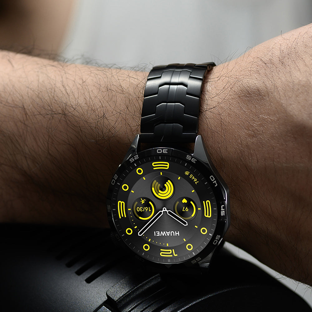 Techsuit W063 pásek pro Huawei Watch / Xiaomi Watch Series, černý