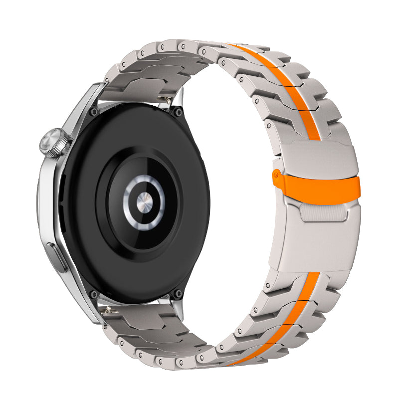 Techsuit W063 řemínek pro Huawei Watch / Xiaomi Watch Series, Oranžový