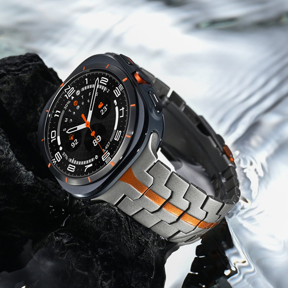 Techsuit W063 pásek pro Samsung Galaxy Watch Ultra, šedý