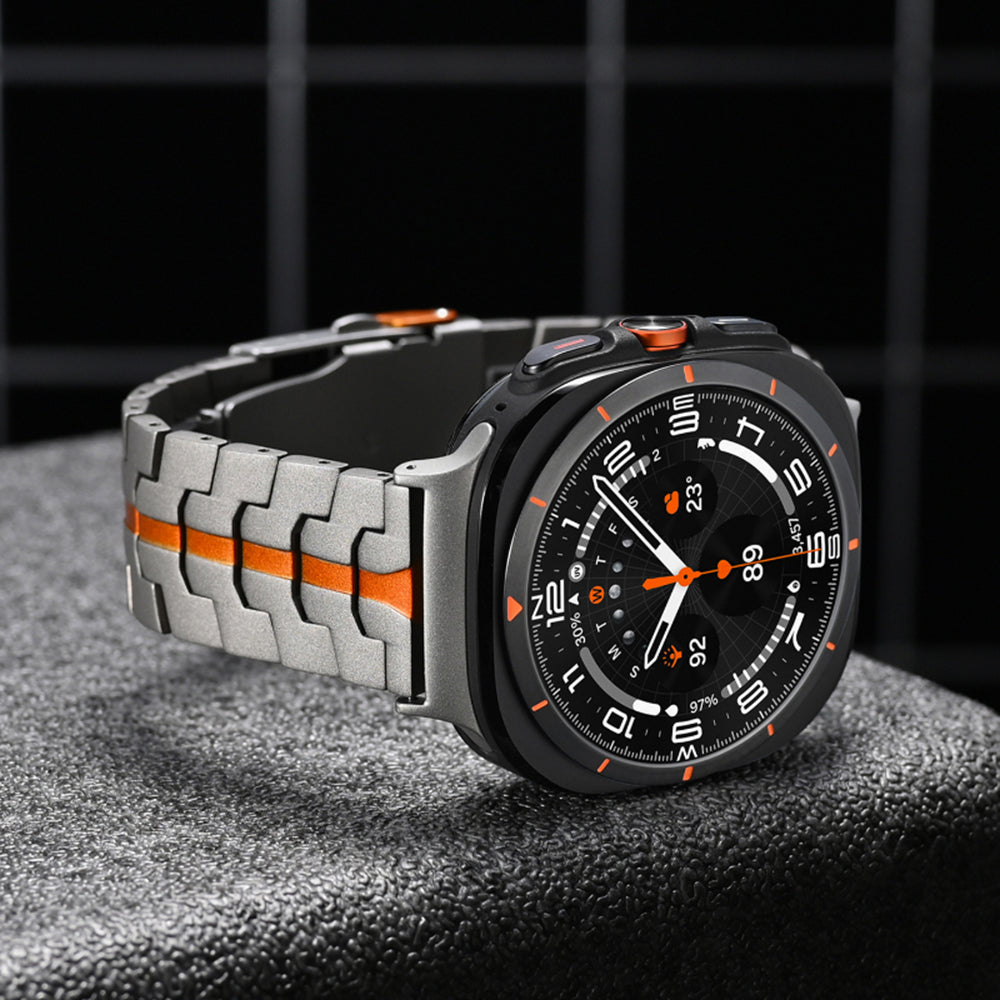 Techsuit W063 pásek pro Samsung Galaxy Watch Ultra, šedý
