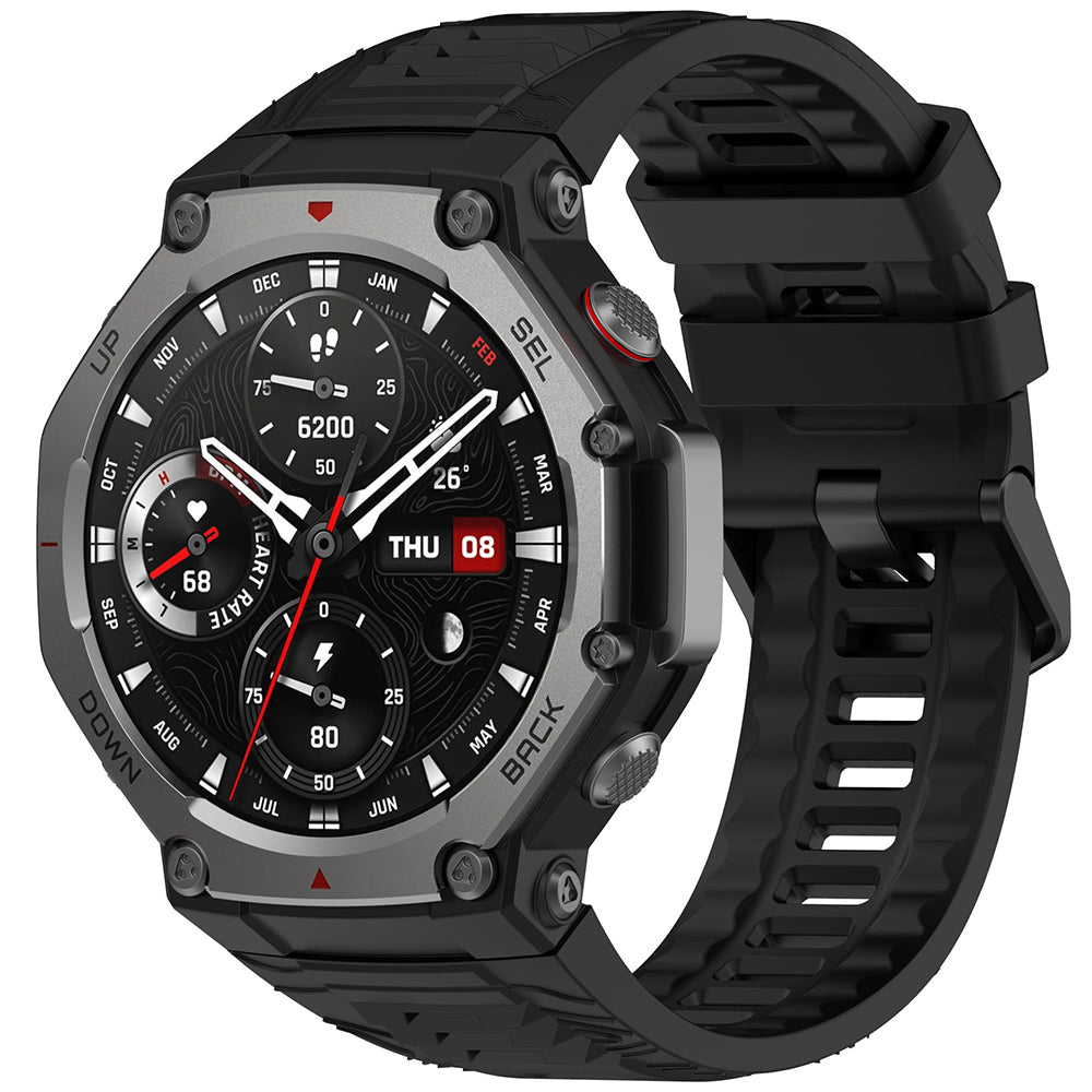 Techsuit W067 pásek pro Amazfit T-Rex 3, černý