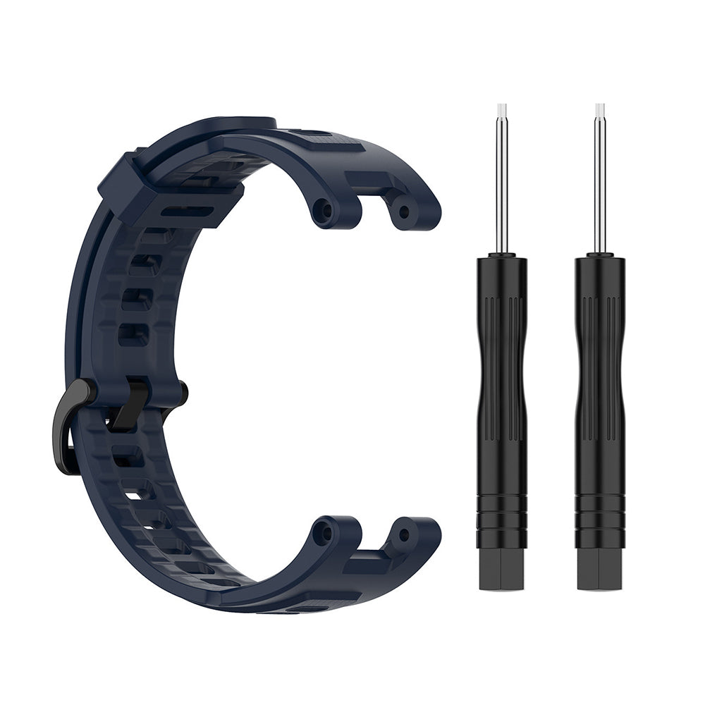 Techsuit W067 pásek pro Amazfit T-Rex Pro / T-Rex, námořnická modř