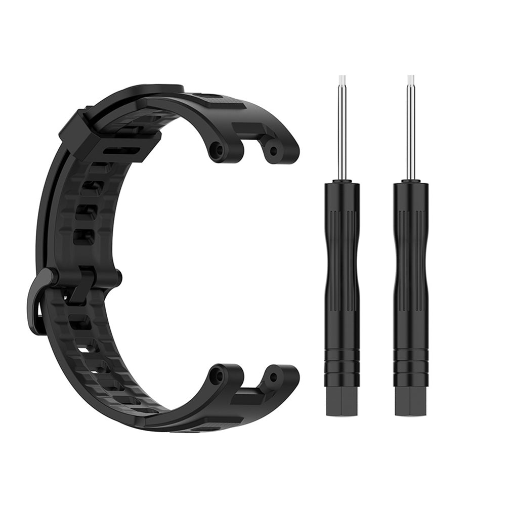 Techsuit W067 pásek pro Amazfit T-Rex Pro / T-Rex, černý