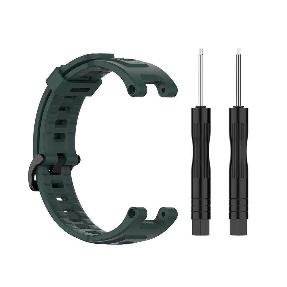 Techsuit W067 pásek pro Amazfit T-Rex Pro / T-Rex, tmavě zelený