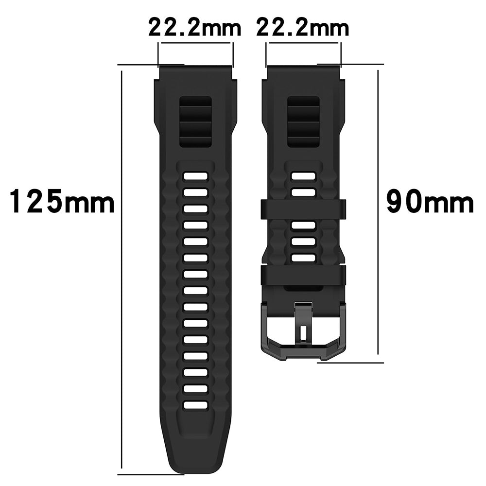 Techsuit W067 Strap for Amazfit T-Rex Ultra, Gray