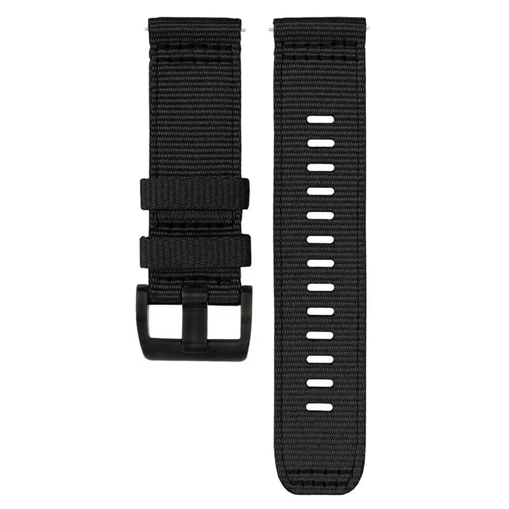 Techsuit W070 pásek pro Samsung Galaxy Watch / Huawei Watch Series, 22mm, Černý