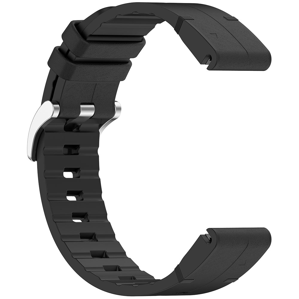 Techsuit W071 řemínek pro Garmin Watch Fenix Series, 26mm, černý