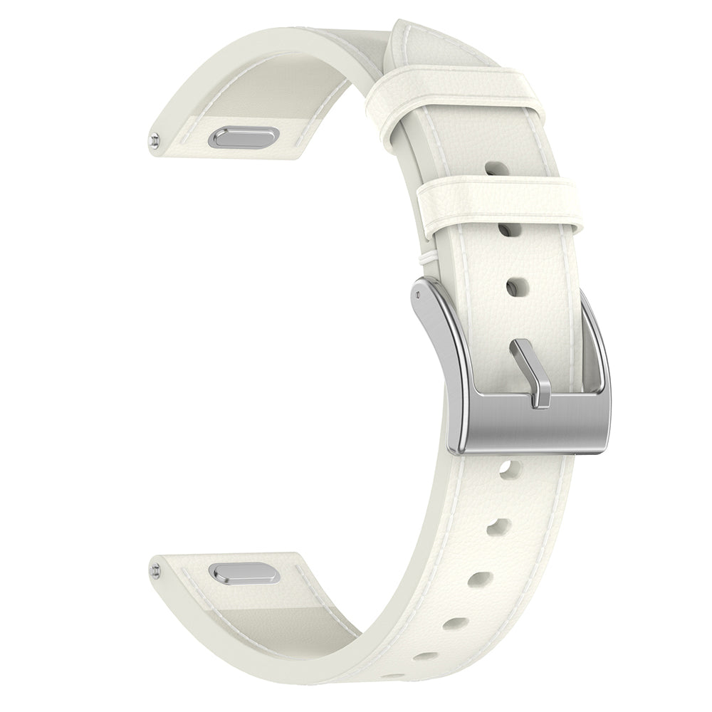 Popruh Techsuit W073 pro Huawei Watch / Garmin Watch Series, 18mm, Bílá