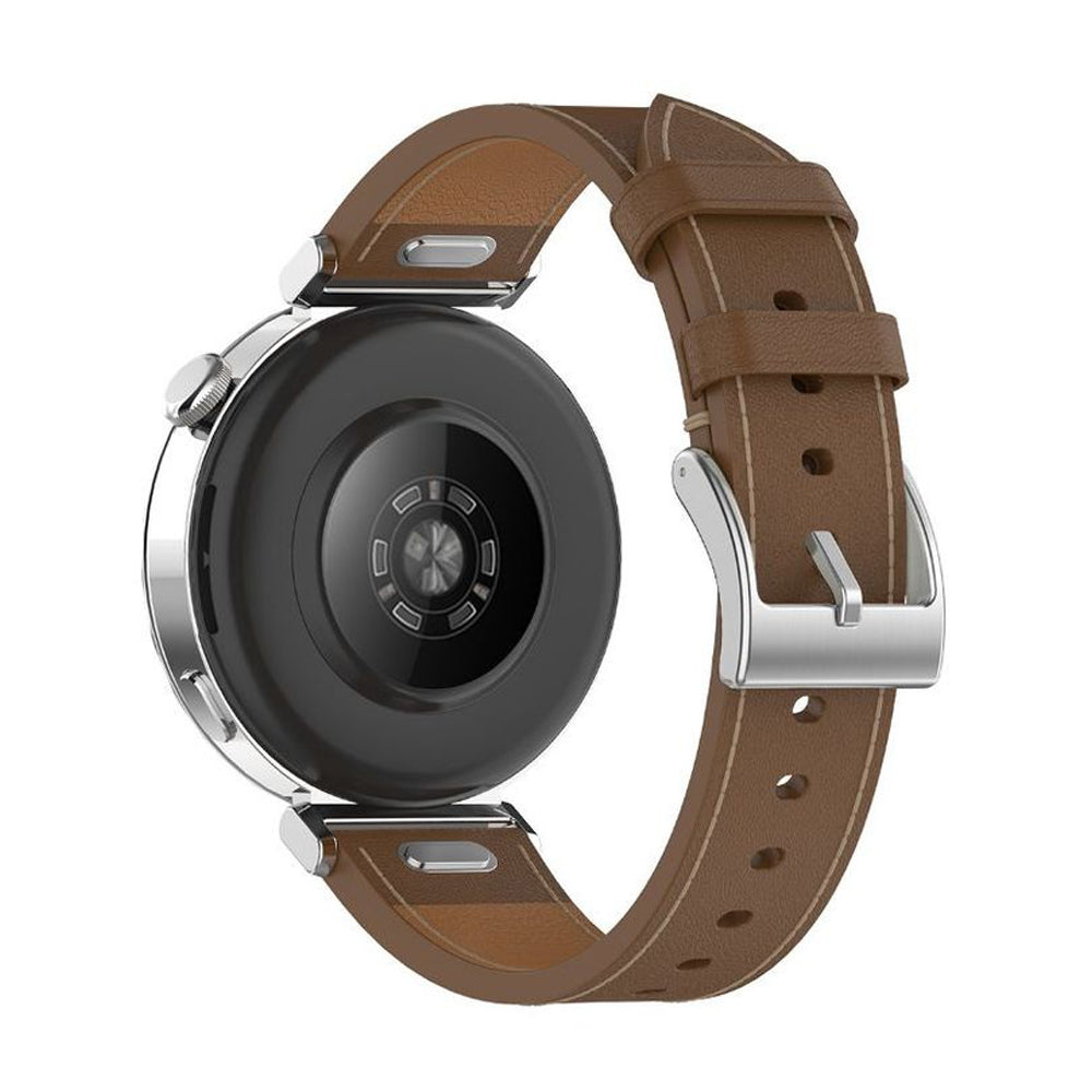 Techsuit W073 řemínek pro Huawei Watch / Garmin Watch Series, 18mm, hnědý