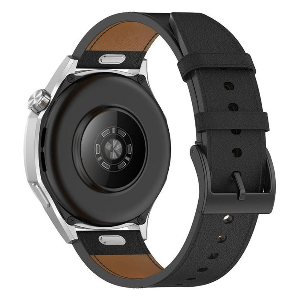 Popruh Techsuit W073 pro Samsung Galaxy Watch / Huawei Watch Series, 22mm, Černá
