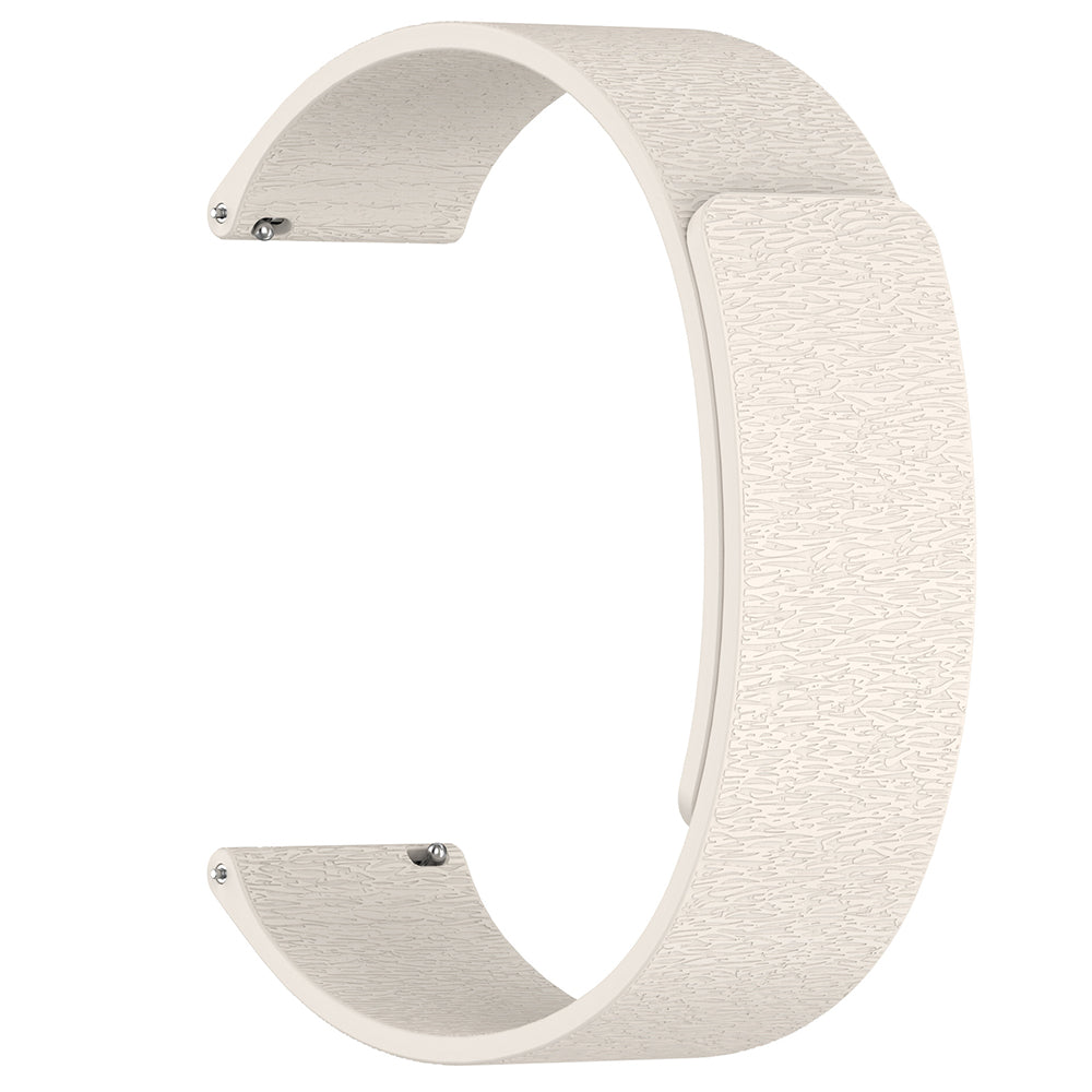 Techsuit W074 řemínek pro Huawei Watch / Garmin Watch Series, 18mm, béžový